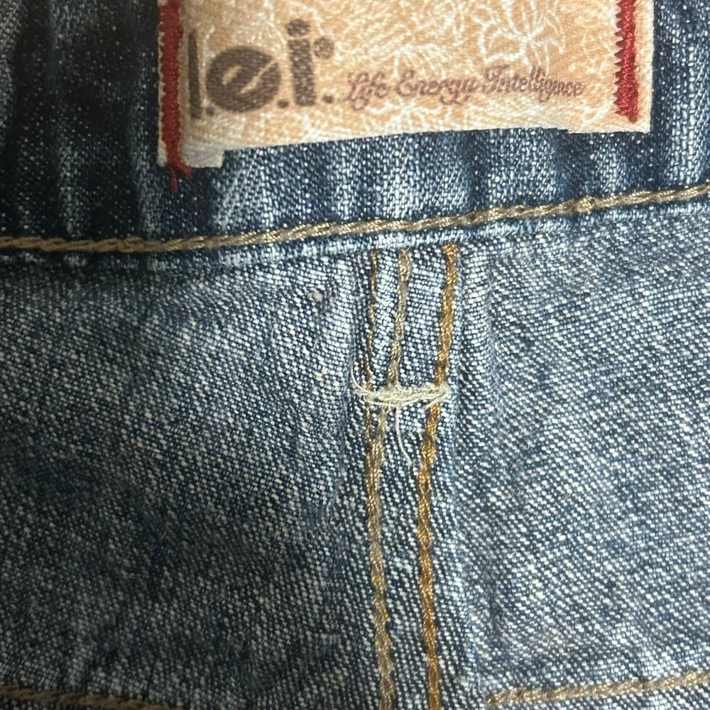 Vintage y2k LEI blue Denim shorts